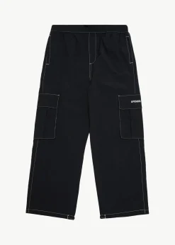Pants<Afends Cosmic  - Cargo Pant Black