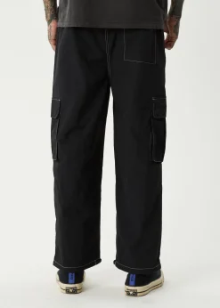 Pants<Afends Cosmic  - Cargo Pant Black