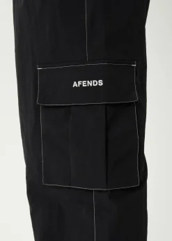 Pants<Afends Cosmic  - Cargo Pant Black