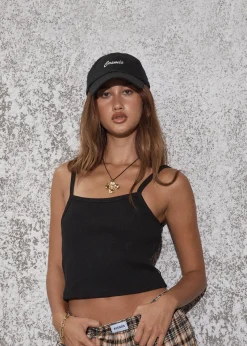 Accessories|Accessories<Afends Cosmic  - Panelled Cap Black