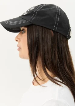 Accessories|Accessories<Afends Cosmic Con  - Six Panel Cap Black