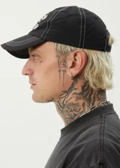 Accessories|Accessories<Afends Cosmic Con  - Six Panel Cap Black
