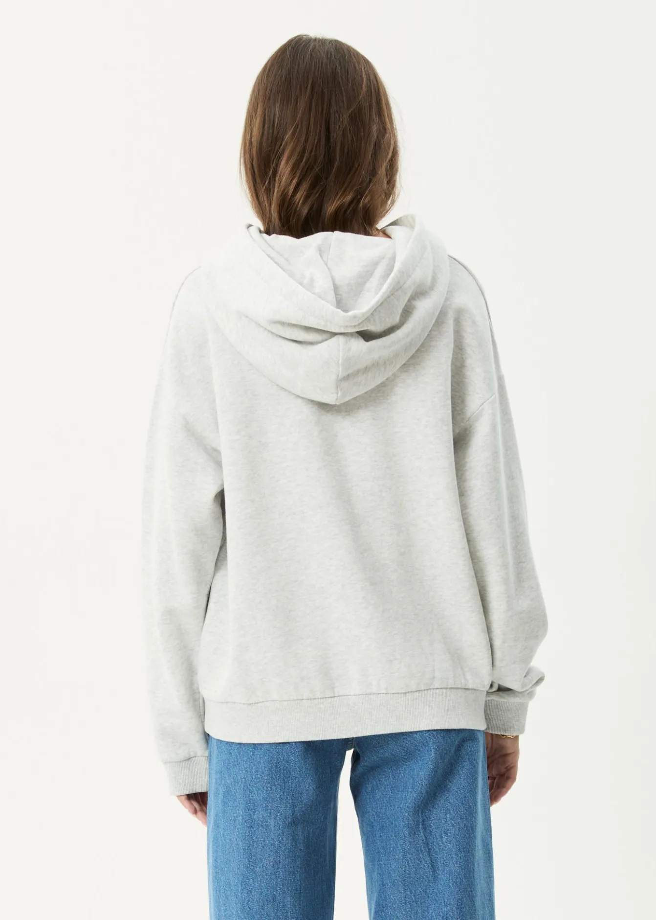 Outerwear<Afends Cosmic Cow - Hoodie Grey Marle