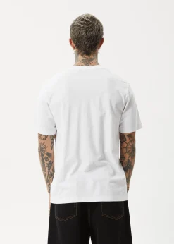T-Shirts<Afends Creator  - Retro Tee White