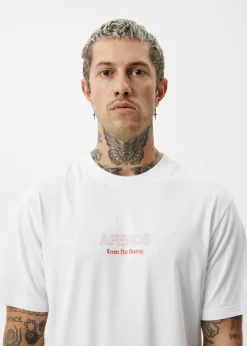 T-Shirts<Afends Creator  - Retro Tee White