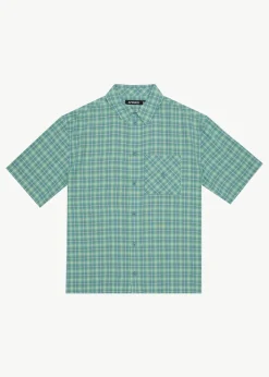 Shirts|Tees & Shirts<Afends Creator  - Short Sleeve Shirt Pine