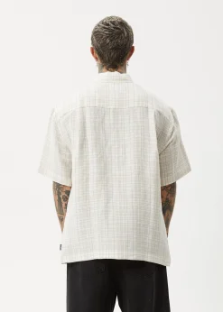 Shirts|Sets & Co-Ords<Afends Criss Cross  - Short Sleeve Shirt Taupe