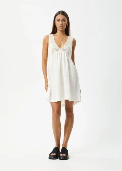 Dresses<Afends Dakota  - Mini Dress White