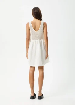 Dresses<Afends Dakota  - Mini Dress White