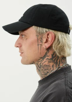 Accessories|Accessories<Afends Daylight  - Panelled Cap Stone Black