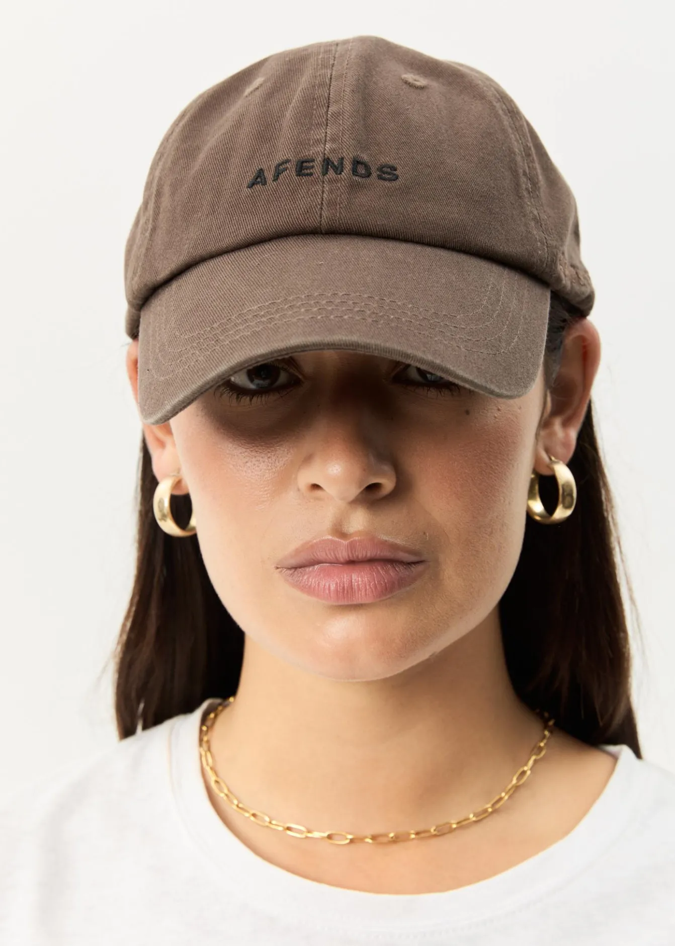 Accessories|Accessories<Afends Daylight - Panelled Cap Coffee