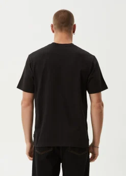 T-Shirts<Afends Dime Bag  - Retro Tee Black