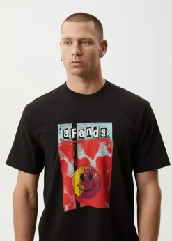 T-Shirts<Afends Dime Bag  - Retro Tee Black