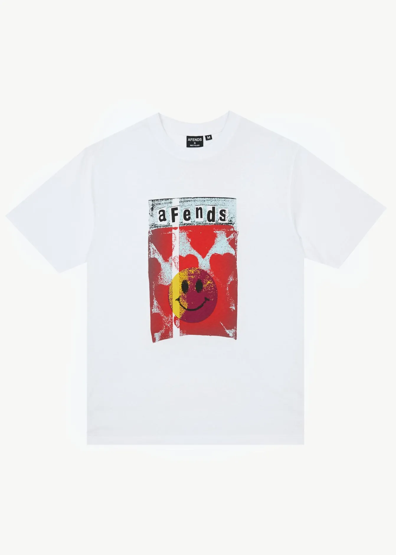 T-Shirts<Afends Dime Bag - Retro Tee White