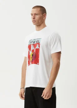 T-Shirts<Afends Dime Bag - Retro Tee White