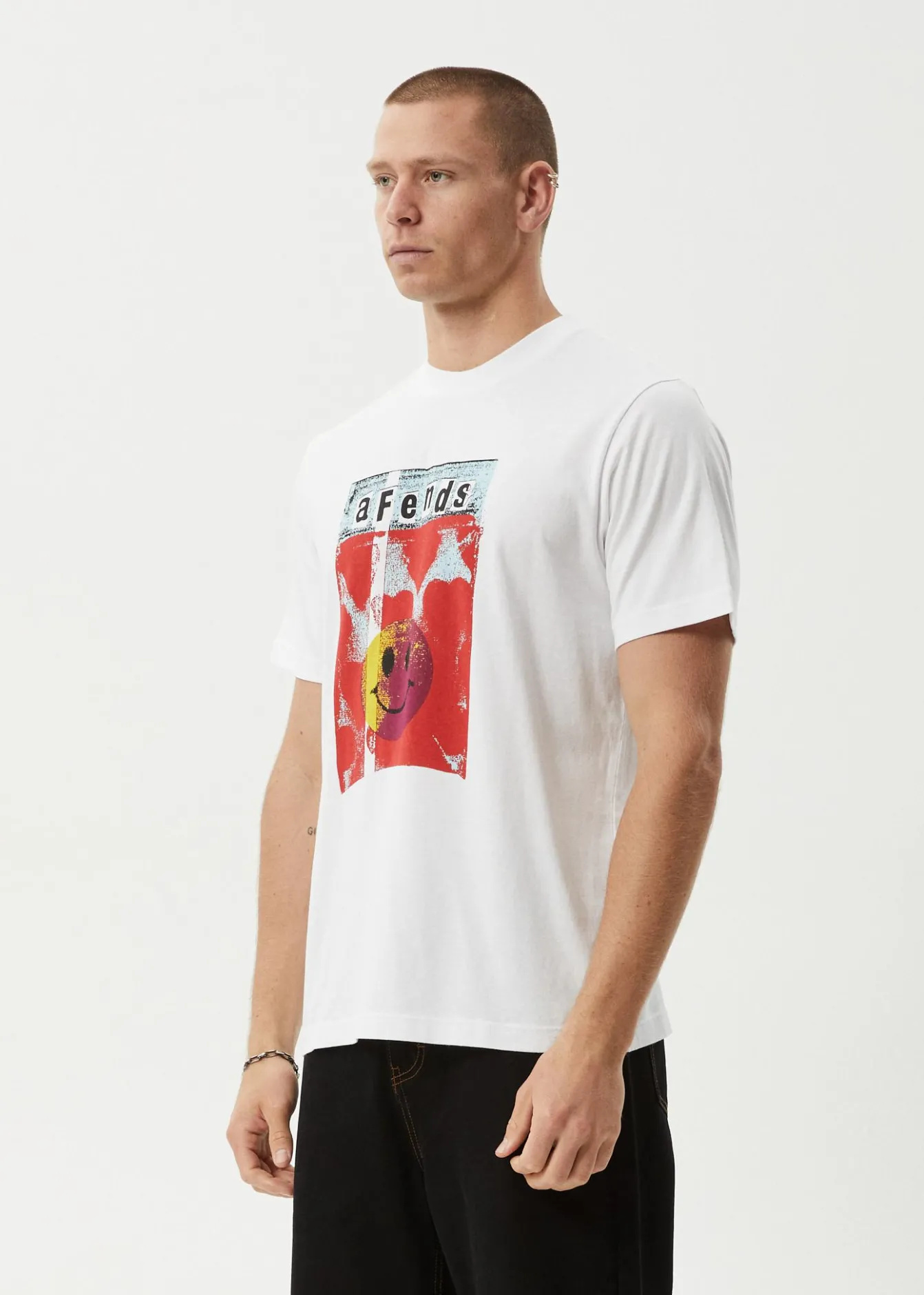 T-Shirts<Afends Dime Bag - Retro Tee White