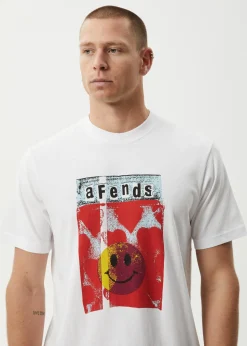 T-Shirts<Afends Dime Bag - Retro Tee White
