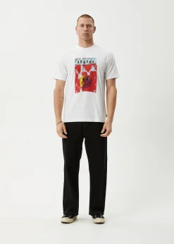 T-Shirts<Afends Dime Bag - Retro Tee White