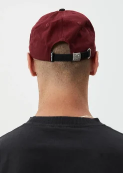 Accessories|Accessories<Afends Disco  - Panelled Cap Burgundy