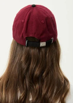 Accessories|Accessories<Afends Disco  - Panelled Cap Burgundy