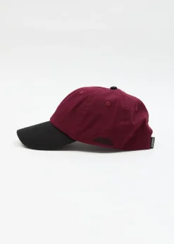 Accessories|Accessories<Afends Disco  - Panelled Cap Burgundy