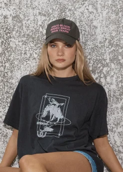 Accessories|Accessories<Afends Disco Rodeo  - Trucker Cap Gunmetal