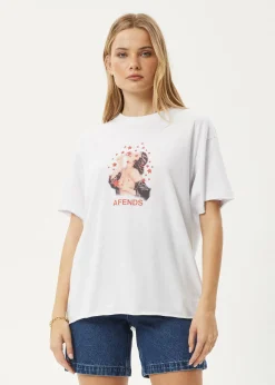 Tees & Shirts<Afends Dixie  - Oversized Tee White