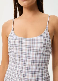 Swimwear<Afends Drew Check  - One Piece Taupe Check