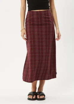 Sets & Co-Ords|Skirts<Afends Eboni  - Midi Skirt Port