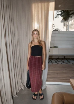 Sets & Co-Ords|Skirts<Afends Eboni  - Midi Skirt Port