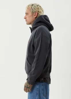 Sweaters & Hoodies<Afends Ember  - Hoodie Charcoal