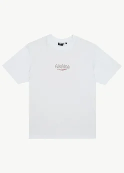 T-Shirts<Afends Ember  - Retro Tee White