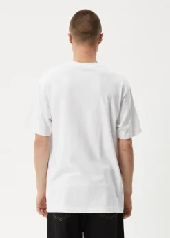 T-Shirts<Afends Ember  - Retro Tee White