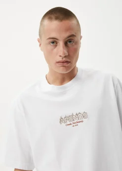 T-Shirts<Afends Ember  - Retro Tee White
