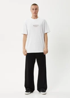 T-Shirts<Afends Ember  - Retro Tee White
