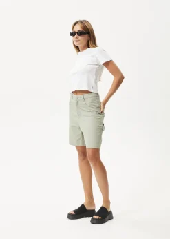 Shorts<Afends Emilie  - Canvas Workwear Short Eucalyptus