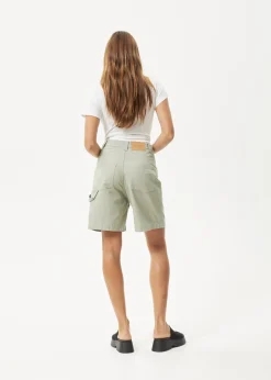 Shorts<Afends Emilie  - Canvas Workwear Short Eucalyptus