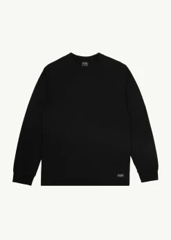 Long Sleeve<Afends Essential  - Long Sleeve Tee Black