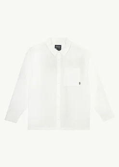 Long Sleeve|Shirts<Afends Everyday  - Long Sleeve Shirt White