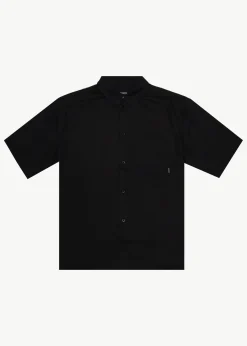 Shirts<Afends Everyday  - Short Sleeve Shirt Black