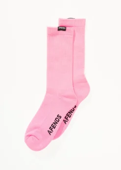 Accessories|Accessories<Afends Everyday  - Socks One Pack Pink