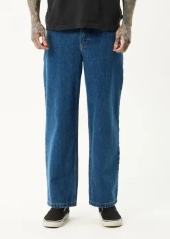 Jeans<Afends Fast Forward  - Denim Ultra Baggy Jean Authentic Blue