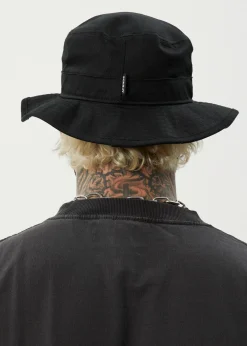 Accessories|Accessories<Afends Flame  - Bucket Hat Black