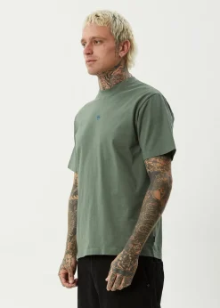 T-Shirts<Afends Flame - Retro Tee Sycamore