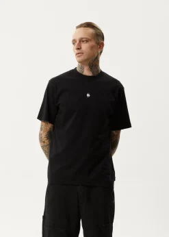 T-Shirts<Afends Flame  - Retro Tee Black