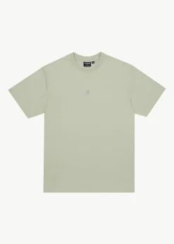 T-Shirts<Afends Flame  - Retro Tee Eucalyptus