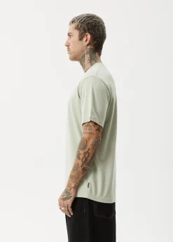 T-Shirts<Afends Flame - Retro Tee Eucalyptus