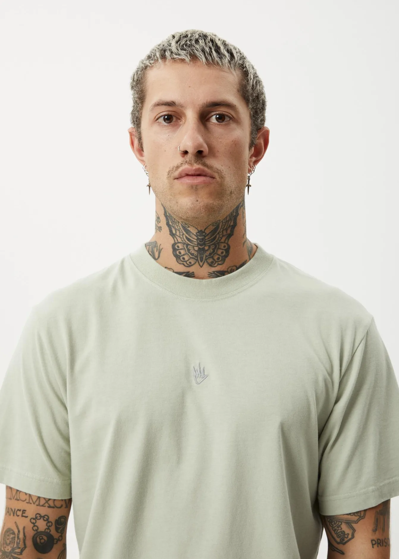 T-Shirts<Afends Flame - Retro Tee Eucalyptus