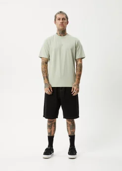 T-Shirts<Afends Flame - Retro Tee Eucalyptus