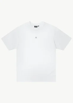 T-Shirts<Afends Flame  - Retro Tee White